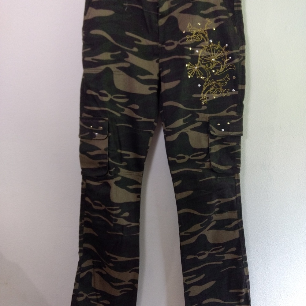 Nwt Old Skool Camo Pants